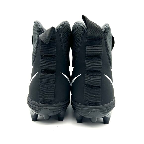 NWOT Nike Force Savage Varsity 2 Men's Football Cleats Size 10 Black AQ8155-001 - Picture 4 of 9